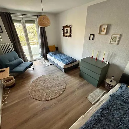 דירה Saniert Zentrale 2zi Messe אסן